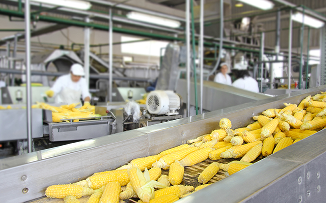 CNC-Produktion von Teilen in der Lebensmittelindustrie
